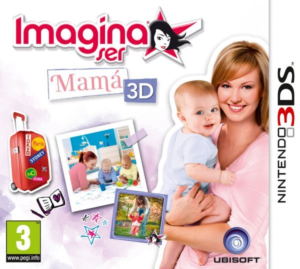 Caratula de Imagina Ser Mama 3D para Nintendo 3DS