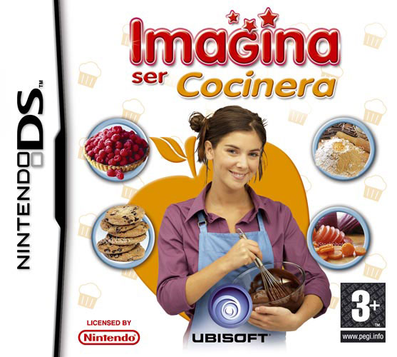 Caratula de Imagina ser Cocinera para Nintendo DS