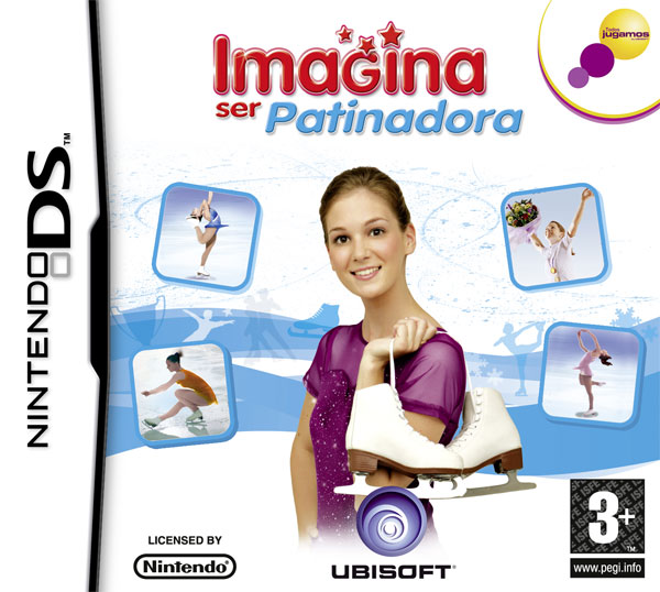 Caratula de Imagina ser Patinadora para Nintendo DS
