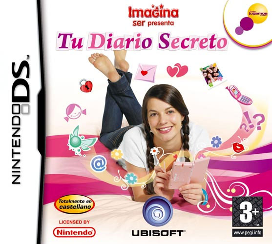 Caratula de Imagina ser Presenta: Tu Diario Secreto para Nintendo DS