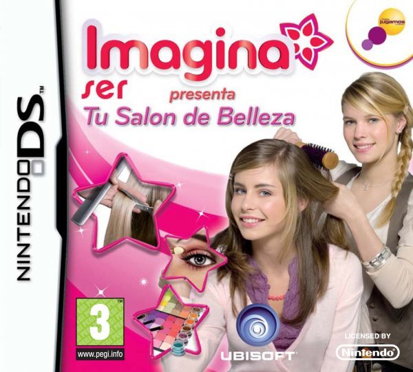 Caratula de Imagina ser Presenta: Tu salón de Belleza para Nintendo DS