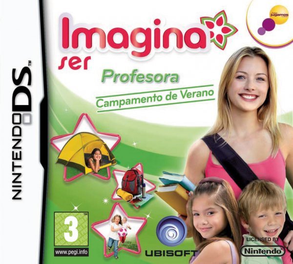 Caratula de Imagina ser Profesora: Campamento de Verano para Nintendo DS