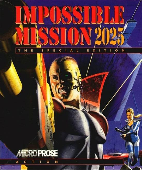 Caratula de Impossible Mission 2025: The Special Edition para Amiga