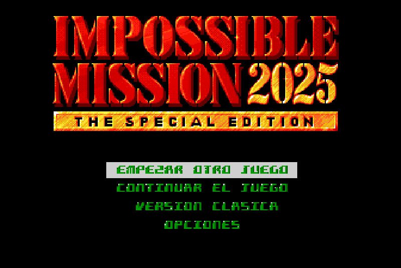 Pantallazo de Impossible Mission 2025: The Special Edition para Amiga