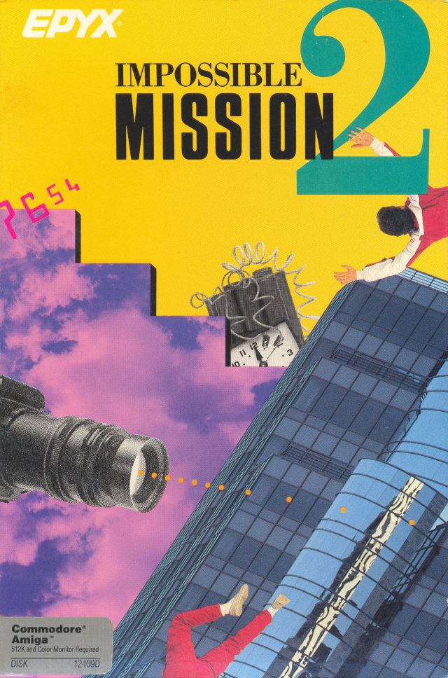 Caratula de Impossible Mission II para Amiga