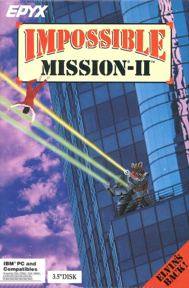 Caratula de Impossible Mission II para PC
