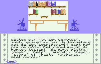 Pantallazo de In Den Beginne para Commodore 64