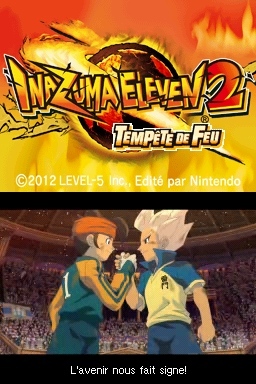 Pantallazo de Inazuma Eleven 2: Tormenta de Fuego para Nintendo DS