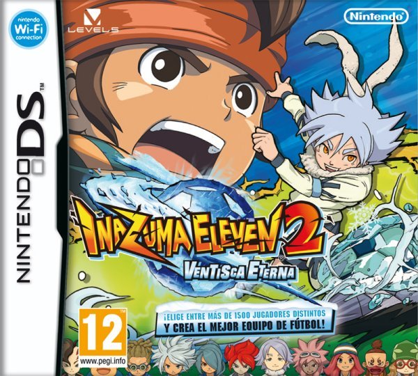 Caratula de Inazuma Eleven 2: Ventisca Eterna para Nintendo DS