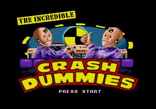 Pantallazo de Incredible Crash Dummies, The para Sega Megadrive