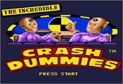 Pantallazo de Incredible Crash Dummies, The para Super Nintendo