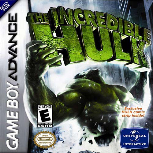 Caratula de Incredible Hulk, The para Game Boy Advance