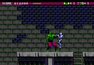 Pantallazo de Incredible Hulk, The para Sega Megadrive