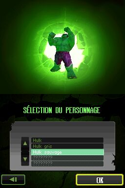 Pantallazo de Incredible Hulk, The para Nintendo DS