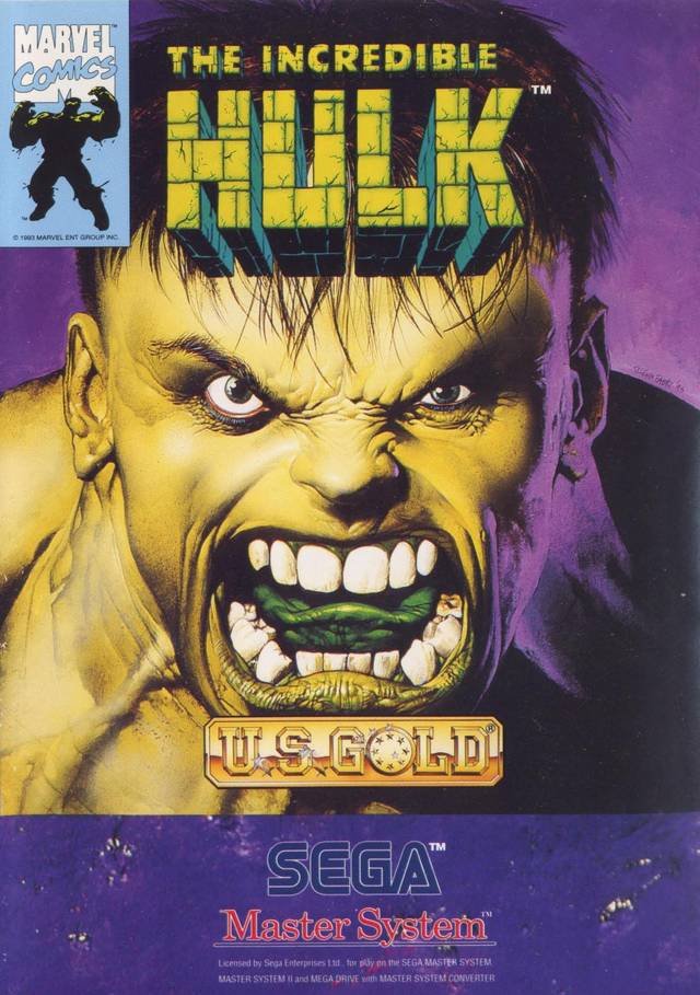 Caratula de Incredible Hulk, The para Sega Master System