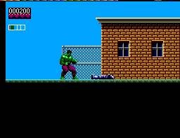 Pantallazo de Incredible Hulk, The para Sega Master System