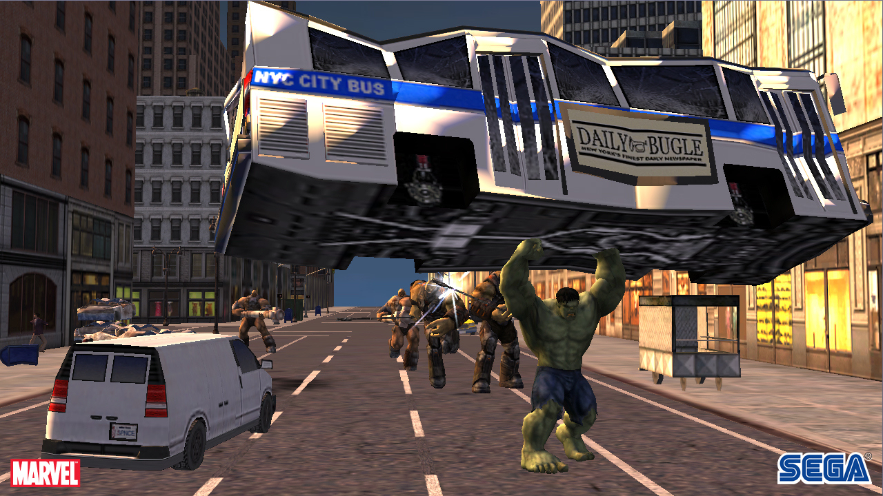 Pantallazo de Incredible Hulk, The para Wii