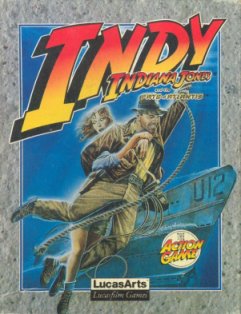 Caratula de Indiana Jones & The Fate Of Atlantis para Amstrad CPC