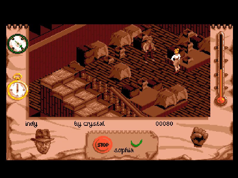 Pantallazo de Indiana Jones and The Fate of Atlantis - The Action Game para Amiga
