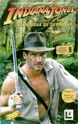 Caratula de Indiana Jones and his Desktop Adventures para PC