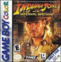 Caratula de Indiana Jones and the Infernal Machine para Game Boy Color