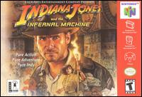 Caratula de Indiana Jones and the Infernal Machine para Nintendo 64