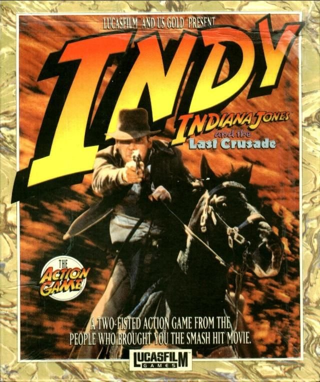 Caratula de Indiana Jones and the Last Crusade: The action Game para PC
