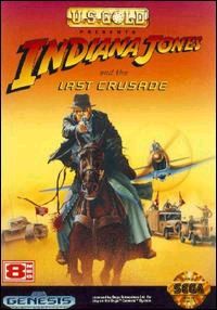 Caratula de Indiana Jones and the Last Crusade para Sega Megadrive