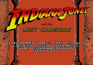 Pantallazo de Indiana Jones and the Last Crusade para Sega Megadrive