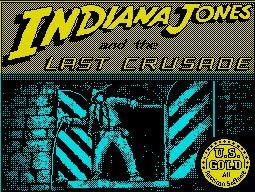 Pantallazo de Indiana Jones and the Last Crusade para Spectrum