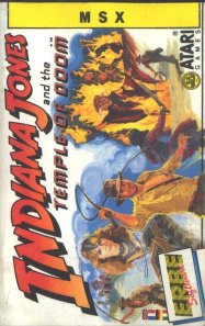 Caratula de Indiana Jones and the Temple of Doom para MSX