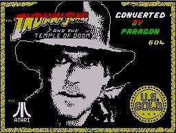 Pantallazo de Indiana Jones and the Temple of Doom para Spectrum
