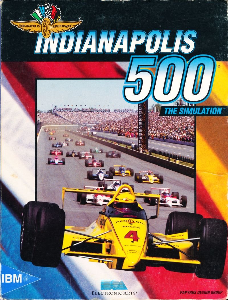 Caratula de Indianapolis 500: The Simulation para PC
