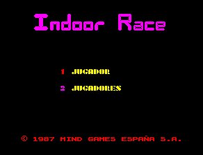 Pantallazo de Indoor Race para Amstrad CPC