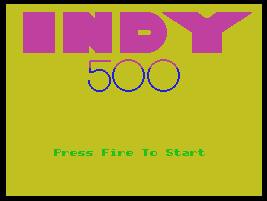 Pantallazo de Indy 500 para MSX