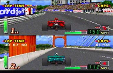 Pantallazo de Indy 500 para PlayStation