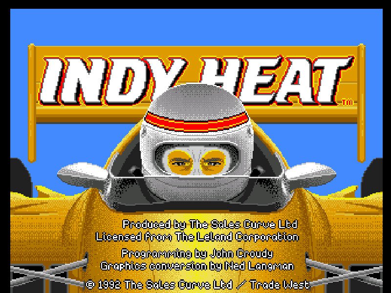 Pantallazo de Indy Heat para Amiga