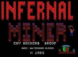 Pantallazo de Infernal Miner para MSX