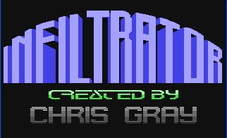 Pantallazo de Infiltrator para Commodore 64