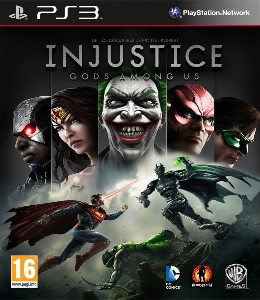 Caratula de Injustice: Gods Among Us para PlayStation 3