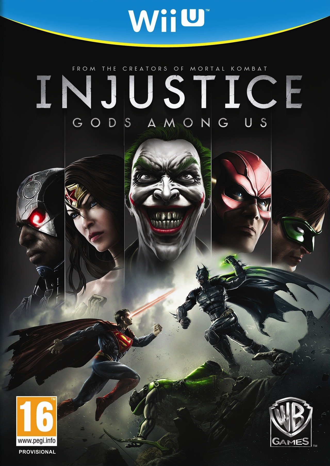 Caratula de Injustice Gods Among Us para Wii U