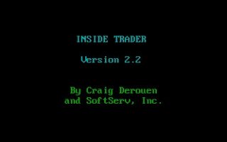 Pantallazo de Inside Trader para PC