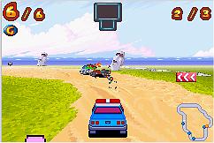 Pantallazo de Inspector Gadget Racing para Game Boy Advance