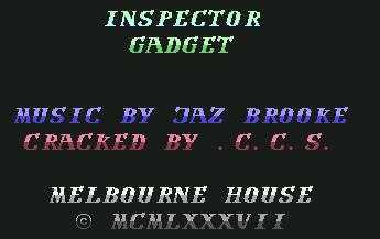 Pantallazo de Inspector Gadget para Commodore 64