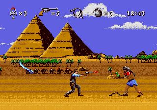 Pantallazo de Instruments of Chaos Starring Young Indiana Jones para Sega Megadrive