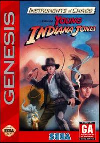 Caratula de Instruments of Chaos Starring Young Indiana Jones para Sega Megadrive