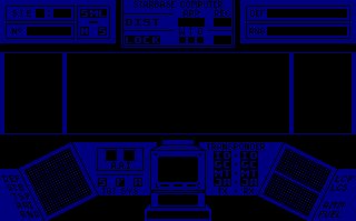 Pantallazo de Interdictor Pilot para Amstrad CPC