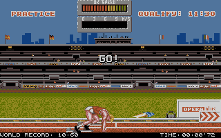Pantallazo de International Athletics (a.k.a. Olympic Games '92) para PC