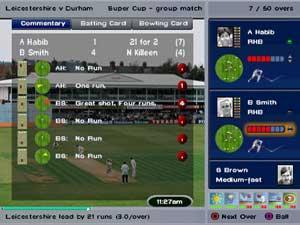 Pantallazo de International Cricket Captain 2001: Ashes Edition para PlayStation