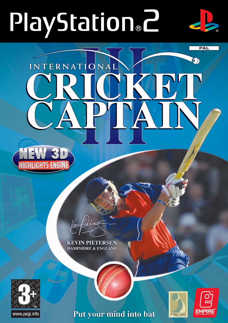 Caratula de International Cricket Captain III para PlayStation 2